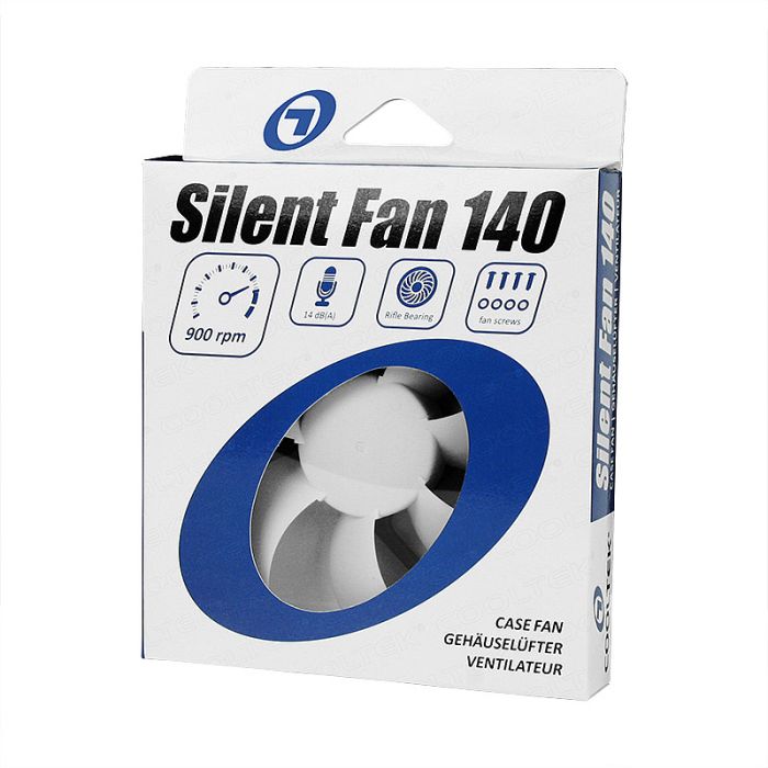 Cooltek silent Fan 140, 140mm
