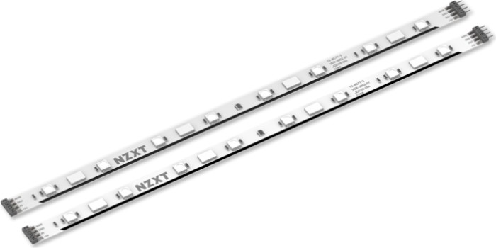 NZXT HUE 2 LED Strips, Addressable RGB, 25cm, pasek LED, sztuk 2