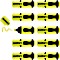 edding 7 znacznik tekstu mini żółty, sztuk 10 (4-7-10065#10)