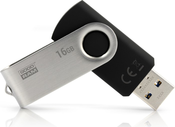 goodram UTS3 schwarz 16GB, USB-A 3.0