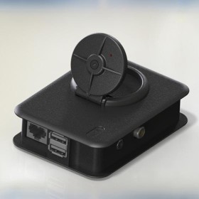 Teko Raspberry Pi B/Camera Case, schwarz