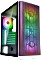 BitFenix Nova Mesh SE TG 4ARGB, biały/fioletowy, w tym 4x wentylator, wentylatory LED RGB, szklane okno Vorschaubild