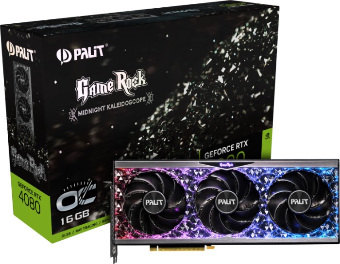 Palit GeForce RTX 4080 GameRock OC, 16GB GDDR6X, HDMI, 3x DP