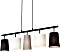 Briloner Shades lampa wisząca czarny/biały 5-palnikowy (4009-055)