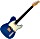 Fender Made in Japan Hybrid II Telecaster RW Forest Blue (5660100318)