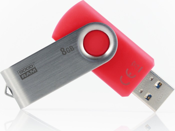 goodram UTS3 rot 8GB, USB-A 3.0