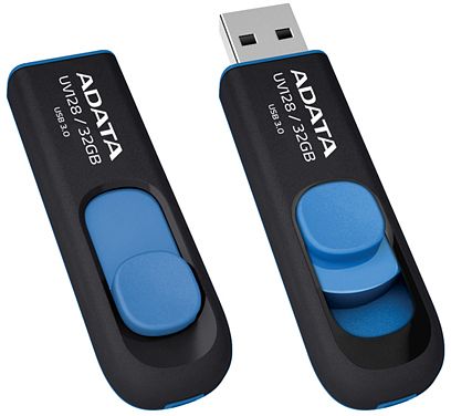 ADATA DashDrive UV128 blau 32GB, USB-A 3.0