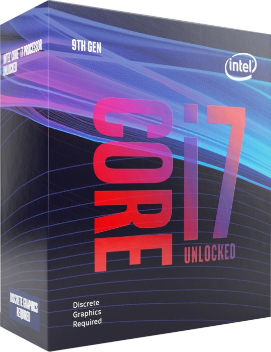 Intel Core i7-9700KF, 8C/8T, 3.60-4.90GHz, boxed ohne Kühler