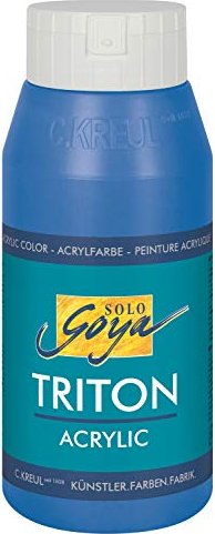Kreul Solo Goya Triton Acrylic 750ml, coelinblau