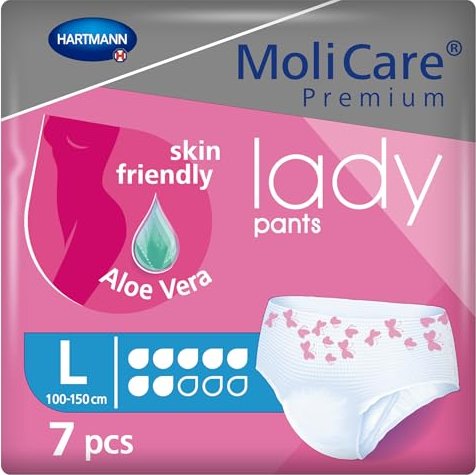Hartmann MoliCare Premium Lady Pants 7 kropla spodnie ochronne L, 7 sztuk