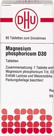 DHU Magnesium phosphoricum Tabletten D30, 80 Stück