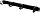 Digitus Rangierpanel mit Bürstenleisten für 483mm-Schränke, 1HE, schwarz (DN-97663)