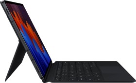 Samsung EJ-DT970 Book Cover Keyboard für Galaxy Tab S7+ / Tab S7 FE / Tab S8+, schwarz, DE (EF-DT970BBGGDE)