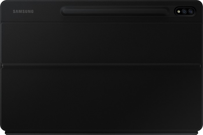 Samsung EJ-DT970 Book Cover Keyboard für Galaxy Tab S7+ / Tab S7 FE / Tab S8+, schwarz, DE