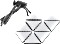 Corsair iCUE LC100, Case Accent Lighting Panels Mini Triangle Expansion Kit, RGB-Beleuchtung, 9er-Pack Vorschaubild