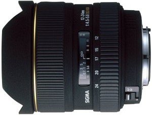 Sigma AF 12-24mm 4.5-5.6 EX DG Asp HSM IF do Canon EF czarny