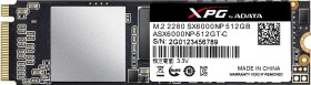 ADATA XPG SX6000 512GB, M.2