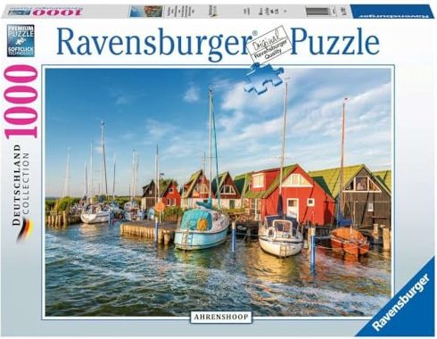 Ravensburger Puzzle Romantische Hafenwelt von Ahrenshoop