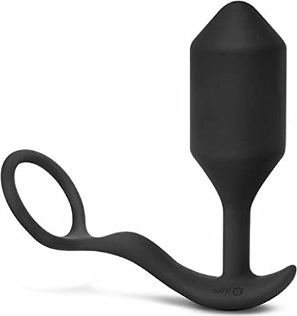 b-Vibe Vibrating Snug & Tug XL plug analny czarny