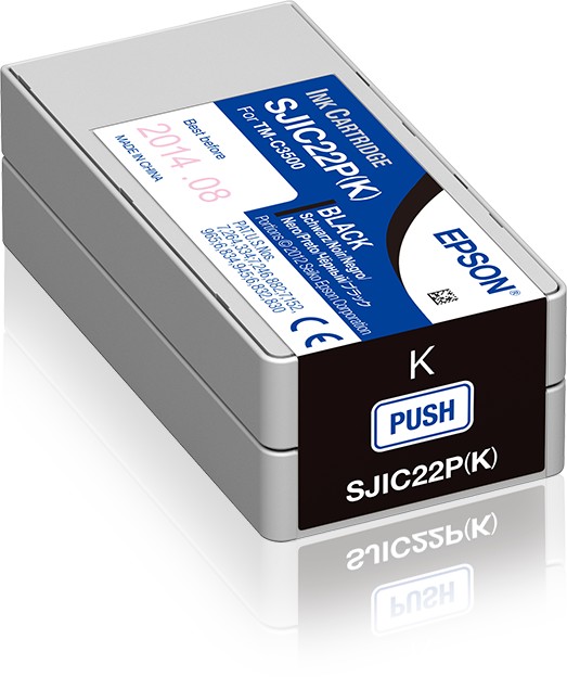 Epson tusz SJIC22P(K) czarny