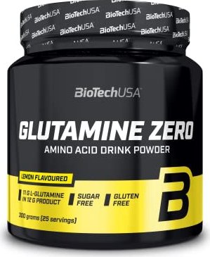 BioTech USA L-Glutamine Zero Zitrone 300g