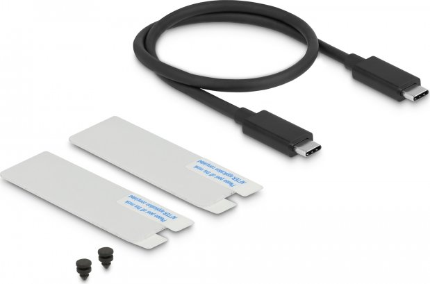 DeLOCK USB4 40 Gbps External Enclosure, Thunderbolt 3/USB-C 3.1