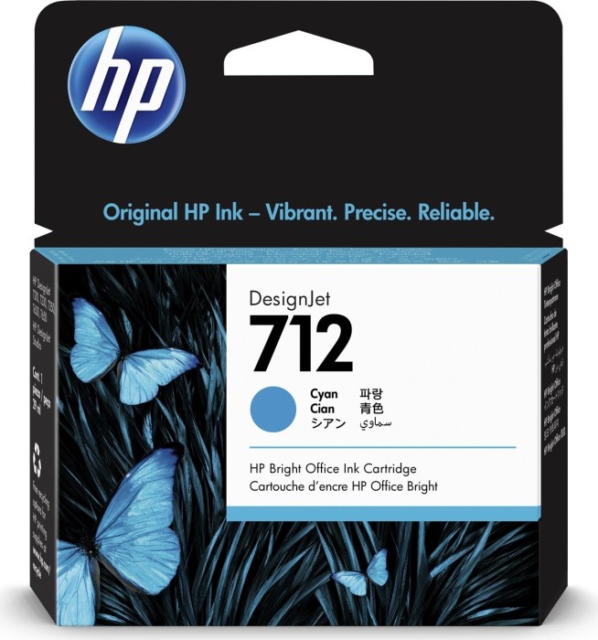 HP Tinte 712 cyan