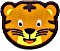 Affenzahn Klett Badge Tiger (AFZ-BDG-001-001)