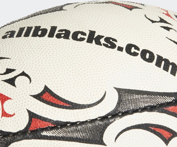 adidas New Zealand Rugby Miniball weiß