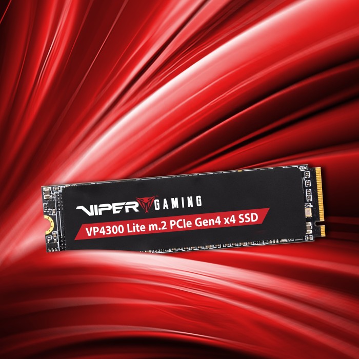 Patriot Viper VP4300 Lite 4TB, M.2 2280 / M-Key / PCIe 4.0 x4, chłodnica