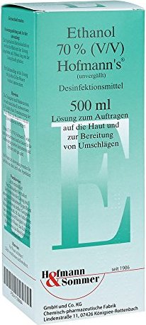 Hofmann & lato etanol 70% (v/v) Hofmanns środek do dezynfekcji dłoni, 500ml