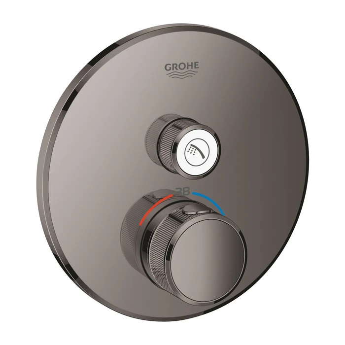 Grohtherm SmartControl Duschthermostat-Verkleidung – 3 Ventile, SafeStop & Austauschbare Symbole