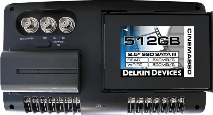 Delkin CINEMA SSD 512GB, 2.5"/SATA 6Gb/s