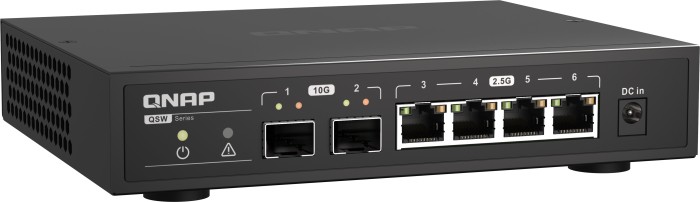 QNAP QSW-2100 Desktop 2.5G Switch, 4x RJ-45, 2x SFP+