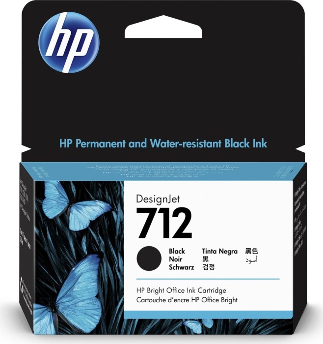 HP Tinte 712 schwarz, 38ml
