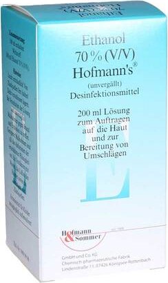 Hofmann & lato etanol 70% (v/v) Hofmanns środek do dezynfekcji dłoni, 200ml