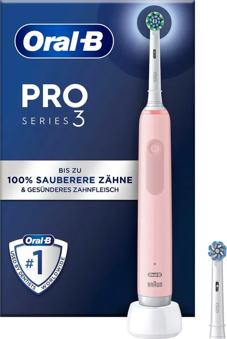 Oral-B Pro 3 3000 CrossAction rosa + 2 Aufsteckbürsten ab € 53,70 (2024) |  Preisvergleich Geizhals Deutschland | Zahnreinigung & Zahnpflege
