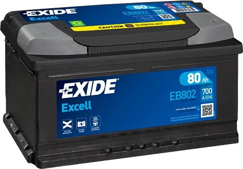 Exide EB455 Excell 12V 45Ah 300A Autobatterie