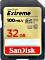 SanDisk Extreme R100/W60 SDHC 32GB, UHS-I U3, Class 10 (SDSDXVT-032G)