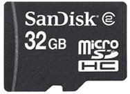 microSDHC 32GB Class 2