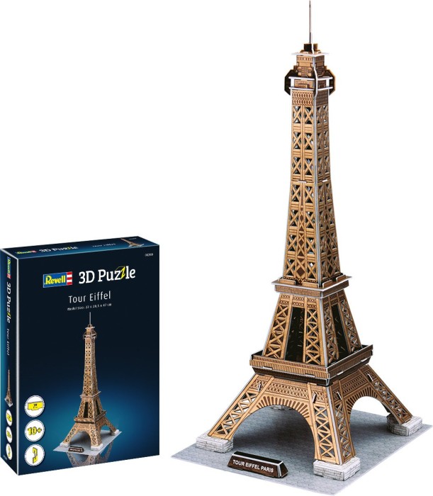 Revell 3D Puzzle Eiffelturm 3D-Puzzle (200)