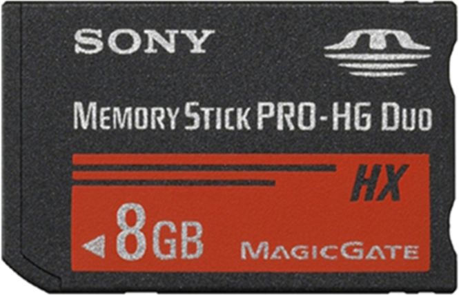 Sony Memory Stick PRO-HG Duo 8GB
