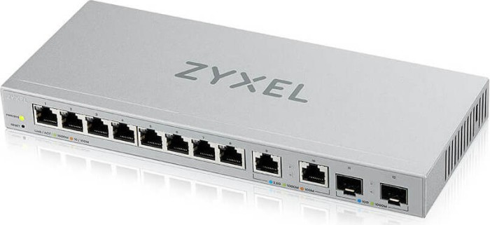 ZyXEL XGS1210 Desktop Gigabit Smart Switch, 10x RJ-45, 2x SFP+