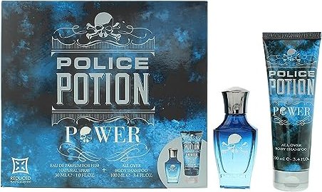 Police Potion Power EdP 30ml + DG 100ml zestaw zapachowy