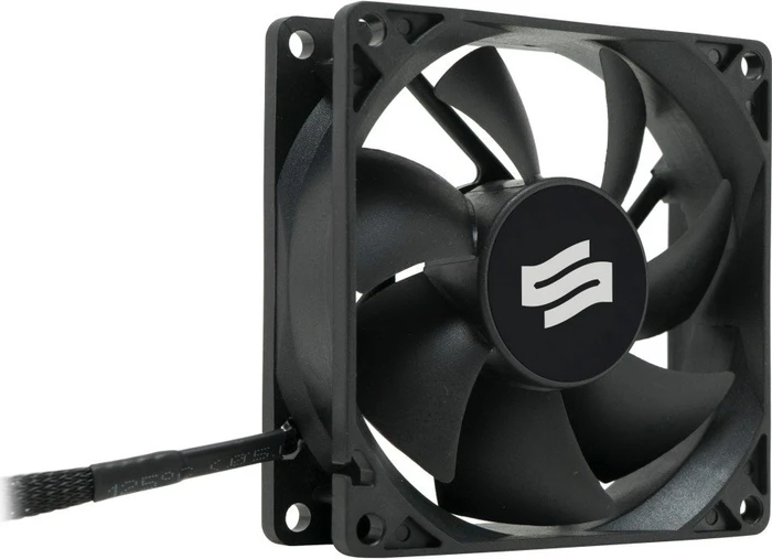 SilentiumPC Zephyr 80 Boitier PC Ventilateur 8 cm Noir