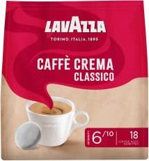 Lavazza Classico Kaffeepads, 18er-Pack