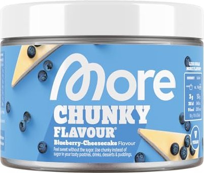 More Nutrition Chunky Flavour Vegan Blueberry Cheesecake 250g