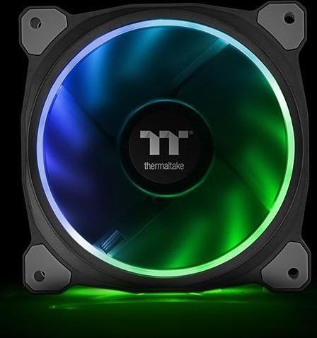 Thermaltake Riing Plus 12 LED RGB TT Premium Edition, sterowanie LED, sterowanie wentylatorów, 120mm, sztuk 3