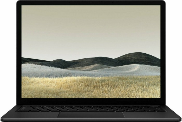 Microsoft Surface Laptop 3 13.5" Mattschwarz, Core i5-1035G7, 8GB RAM, 256GB SSD, DE