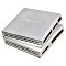 LogiLink Aluminium All-in-One Multi-Slot-Cardreader silber, USB-A 2.0 [Buchse] (CR0018)